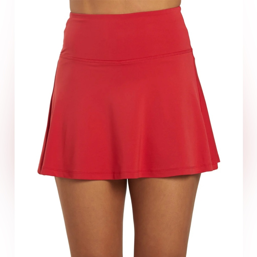 Girlfriend Collective Float Skort in Flame